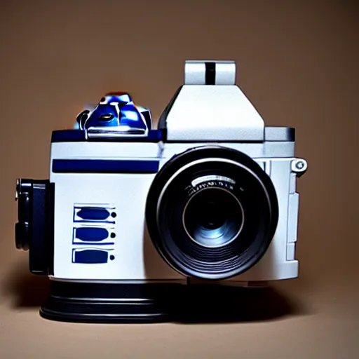 Image similar to Medium format camera that looks like R2D2