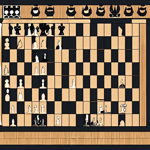 Image similar to intense chess match anime style
