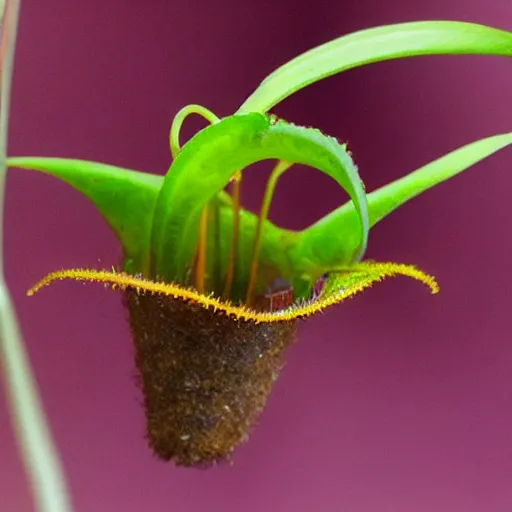 Prompt: a new species of carnivorous plant