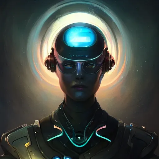 Prompt: portrait of a beautiful cybernetic cop, cyberpunk concept art by pete mohrbacher and artgerm and wlop and greg rutkowski and josan gonzales, digital art, highly detailed, intricate, sci-fi, sharp focus, Trending on Artstation HQ, deviantart, unreal engine 5, 4K UHD image