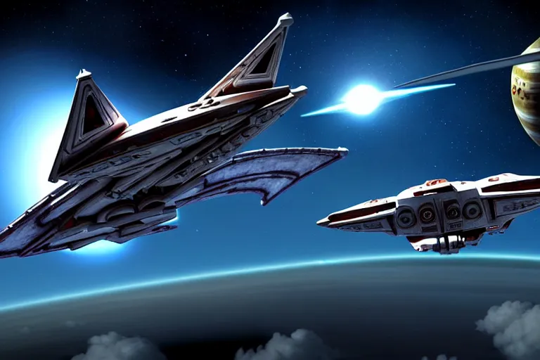 Image similar to a mayan starfighter spaceship, cinematic, shadows, 4 k, detailed, by david hardy!!!!!! and greg rutowski