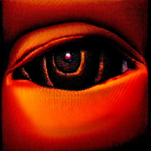 Image similar to Her eyes wide by Zdzisław Beksiński, oil on canvas, intricately detailed artwork, 8k