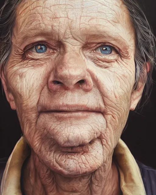 Image similar to highly detailed portrait, andrew reid