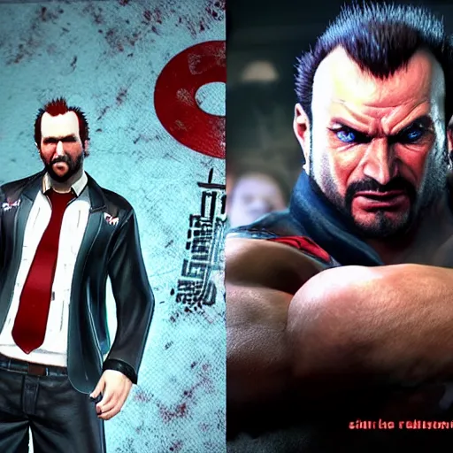 Prompt: bakir izetbegovic as tekken 7 character, unreal engine