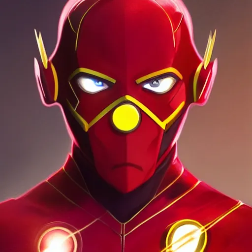 kid flash concept art