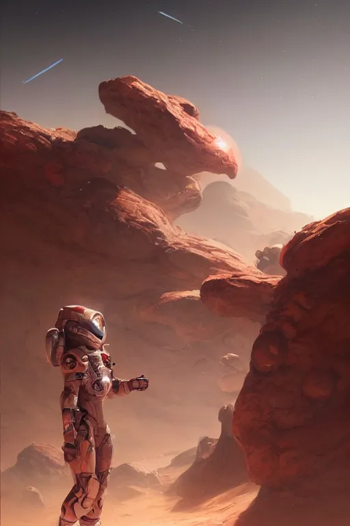 Image similar to go of the mars, highly detailed, digital painting, artstation, concept art, smooth, sharp focus, illustration, unreal engine 5, 8 k, art by artgerm and greg rutkowski and edgar maxence