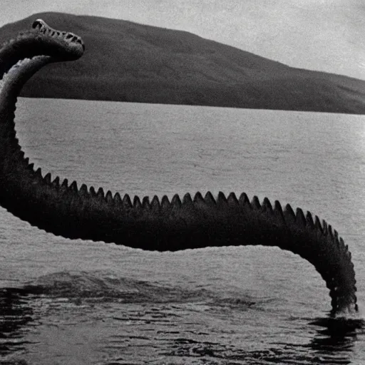 the Loch Ness Monster, 1933 photo | Stable Diffusion | OpenArt