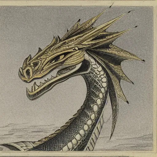 Image similar to the head of a dragon, oriental