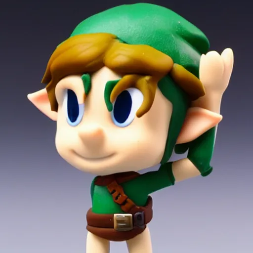 Image similar to a small silicone toy of link.