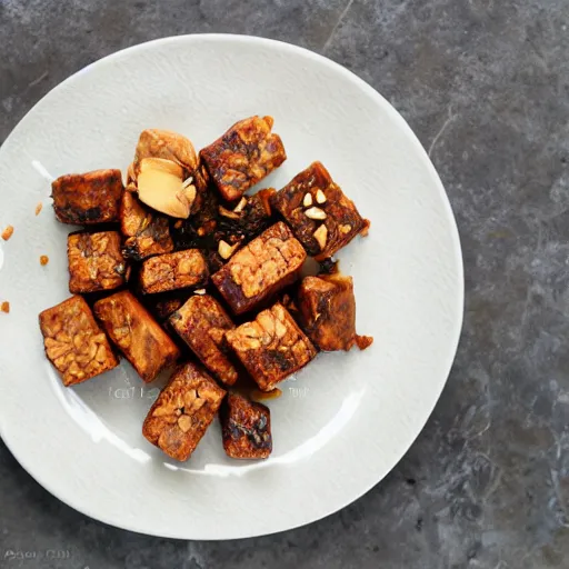 Image similar to tempeh made with chestnuts