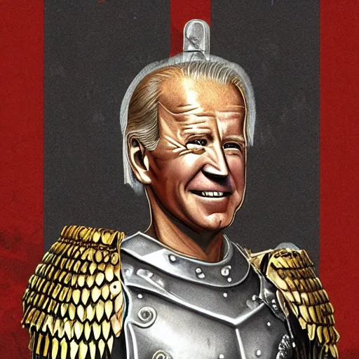 Prompt: joe biden as a roman gladiator