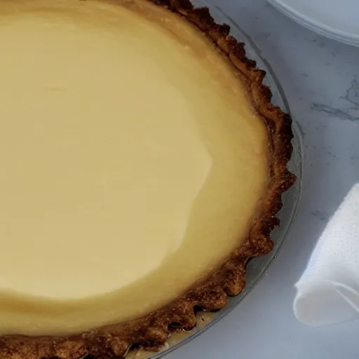 Image similar to close view of a delicious sweet and perfect lemon pie, award winning, 4 k, beautiful