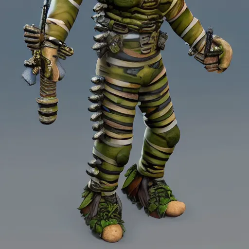 Prompt: utopia realistic jungle tower soldier avatar style 8k