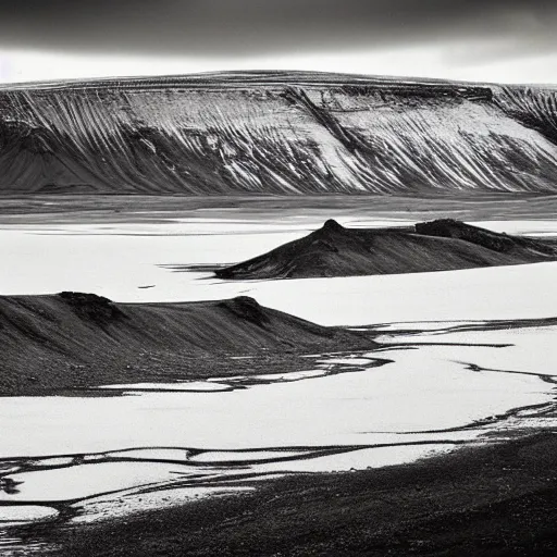 Prompt: Iceland landscape by Anka Zhuravleva