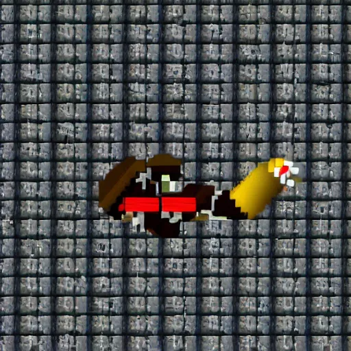 Image similar to A skeleton in the game Super Mario 64, Mario:0