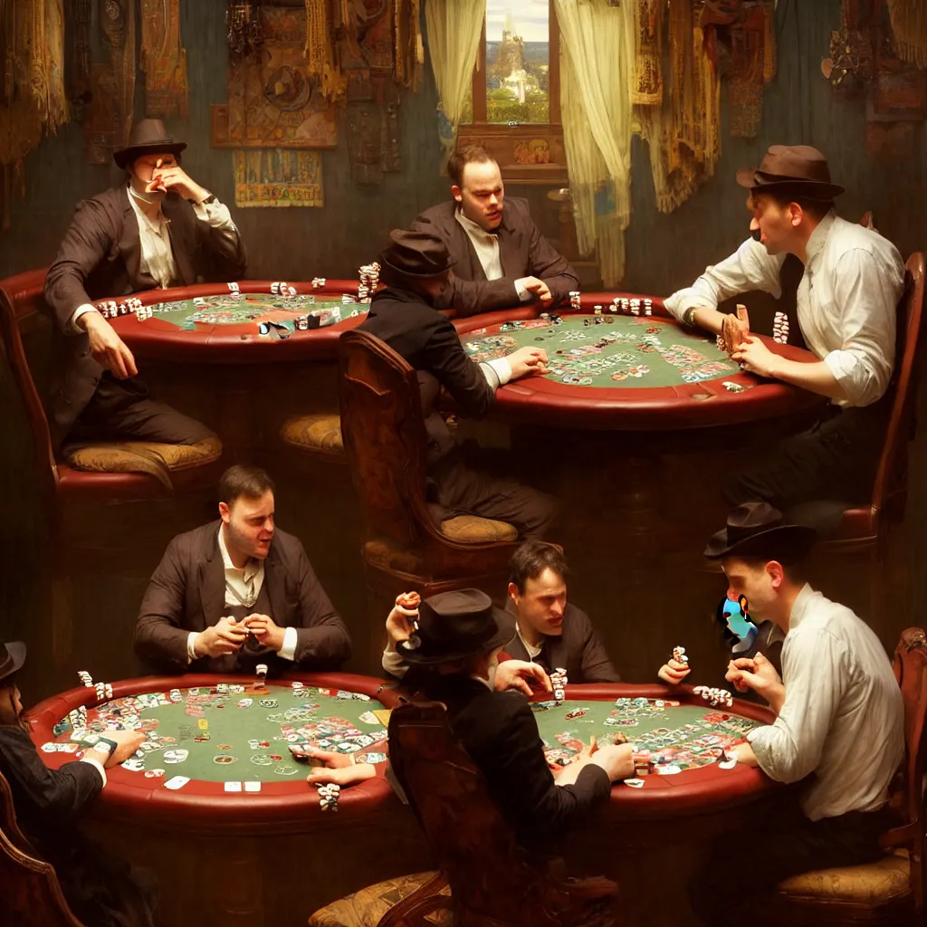 Prompt: a photo of DAVID COHEN playing poker while smoking highly detailed, dim volumetric lighting, 8k, post-processing, soft painting, trending on artstation, concept art, smooth, sharp focus, illustration,by Tom Bagshaw and Daniel Gerhartz and Albert Aublet and Lawrence Alma-Tadema and alphonse mucha