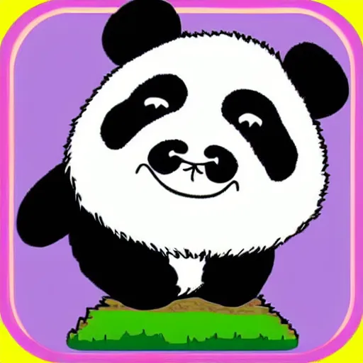 anime panda bear chibi