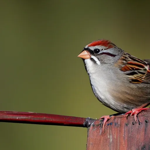 Prompt: sparrow wearing a pirate costume