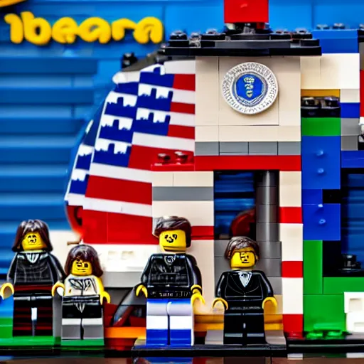 Image similar to lego barack obama