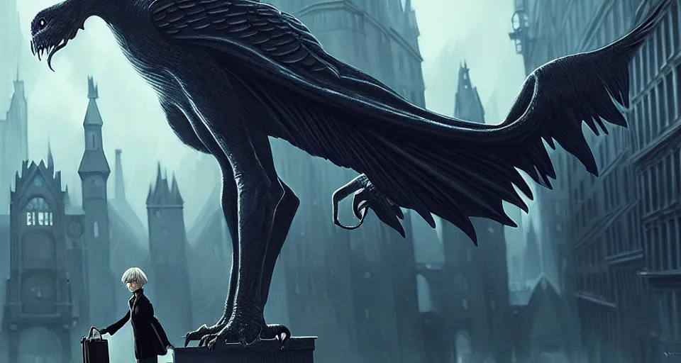 Image similar to epic professional digital art of fantastic beasts that do not exist, cinematic, moody, post processed, best on artstation, cgsociety, wlop, cosmic, epic, stunning, gorgeous, much detail, much wow, masterpiece