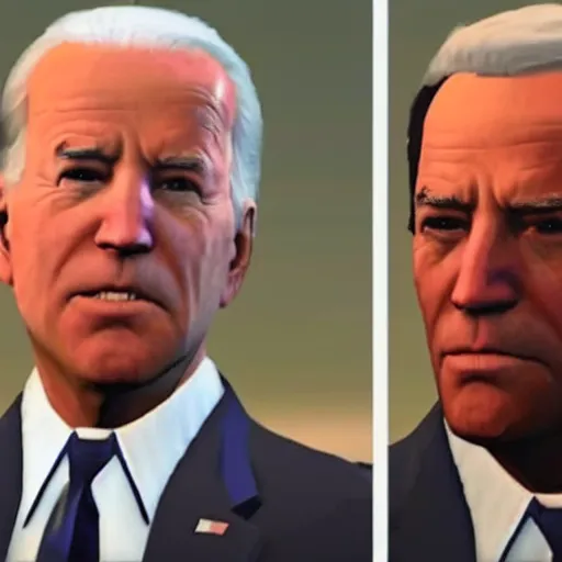 Image similar to joe biden in gta v