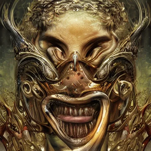 Image similar to fantasy art hyper realistic ai created interesting bizarre subconscious fantastic art award winning best ultra detailed magnificent