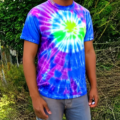 Image similar to tie-dyed shirt