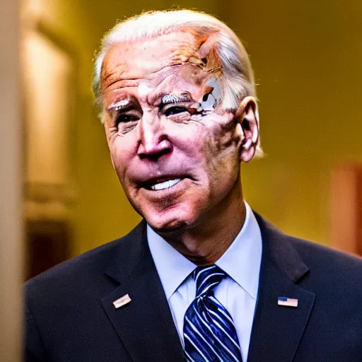 Image similar to Joe Biden in Sons of anarchy very detail4K quality super realistic