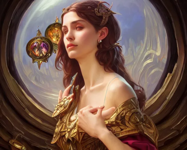 Image similar to photography of alex alemany, deep focus, d & d and mtg, fantasy, intricate, elegant, highly detailed, digital painting, artstation, concept art, matte, sharp focus, illustration, hearthstone, art by artgerm and greg rutkowski and alphonse mucha