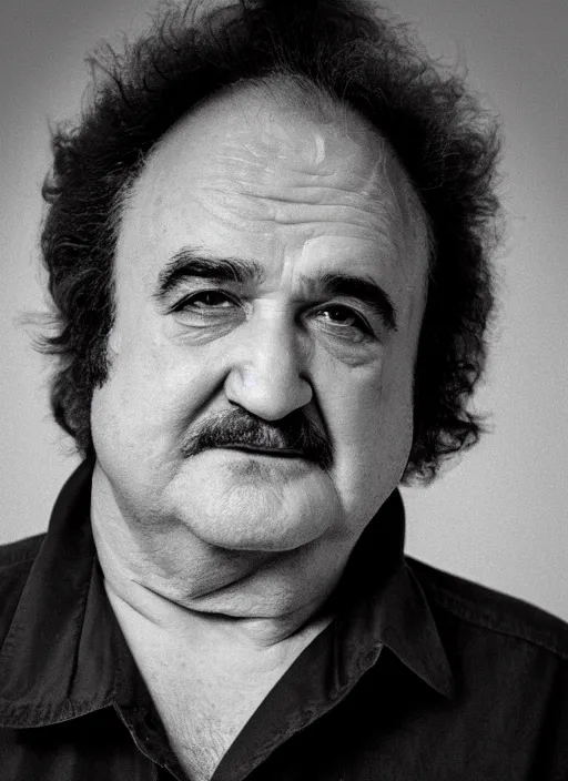 Prompt: DSLR photo portrait still of 73 year old age 73 John Belushi at age 73!!!, 85mm f1.8