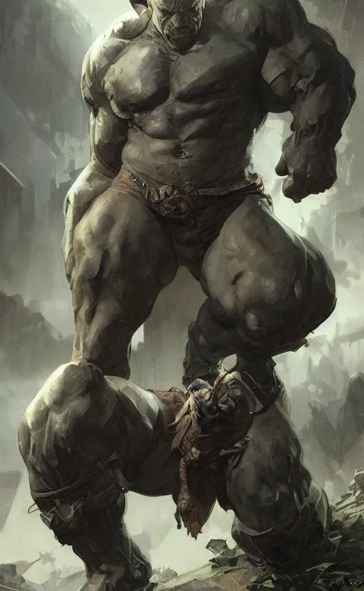 Prompt: rocksteady, rhino, mutant, rugged, handsome, male, atmospheric lighting, amazing, full body, thighs, armpit, muscular, intricate, highly detailed, digital painting, deviantart, concept art, sharp focus, illustration, art by greg rutkowski and alphonse mucha