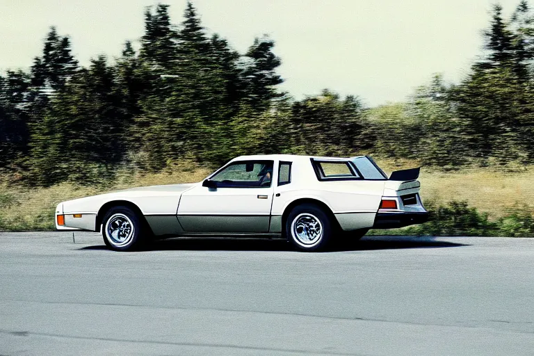 Image similar to 1978 Volvo TransAm, movie still, speed, cinematic Eastman 5384 film