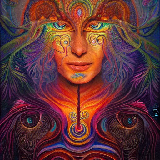 Prompt: ayahuasca visions and healing astral journey in oil painting, trending on artstation, award winning, emotional, highly detailed dark surrealist art