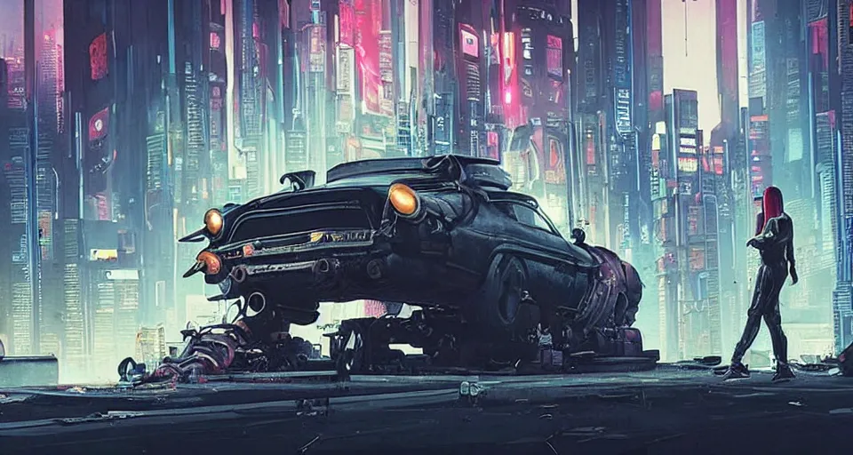 Image similar to cyberpunk Mater