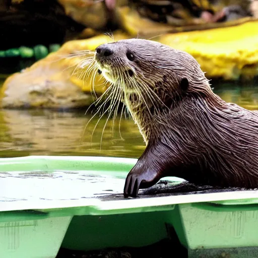 Image similar to Otter Mukbang.