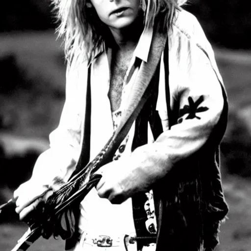 Prompt: Kurt Cobain as Edward Scissorhands