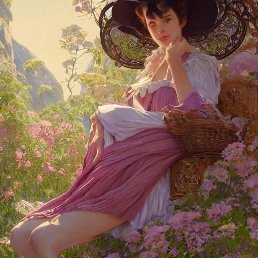 Prompt: Alice from Everlasting summer, highly detailed, digital painting, artstation, concept art, smooth, sharp focus, illustration, ArtStation, art by artgerm and greg rutkowski and alphonse mucha and J. C. Leyendecker and Edmund Blair Leighton and Katsuhiro Otomo and Geof Darrow and Phil hale and Ashley wood and Ilya repin and Charlie Bowater