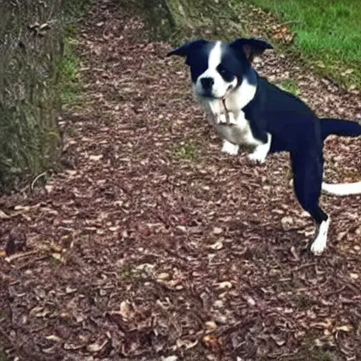 Image similar to Creepy paranormal footage of two dogs levitating