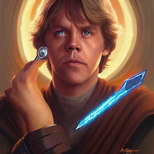 Prompt: Luke Skywalker eating big macs, dripping BBQ Sauce, serving happy meals, D&D, spilling ketchup, fantasy, intricate, elegant, highly detailed, digital painting, artstation, concept art, matte, sharp focus, illustration, hearthstone, art by Artgerm and Greg Rutkowski and Alphonse Mucha