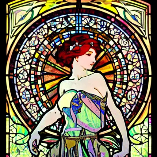 Prompt: burning man, toilet paper, portapotty, intricate, stained glass by alphonse mucha