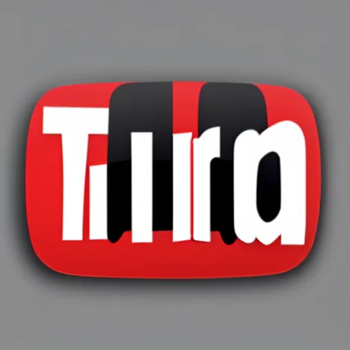 Image similar to youtube logo, icon