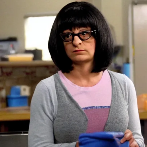 Image similar to A still of Tina Belcher from Bob's Burgers in Breaking Bad (2008)