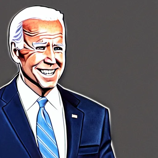 Prompt: joe biden as a minion, detailed colored pencil drawing