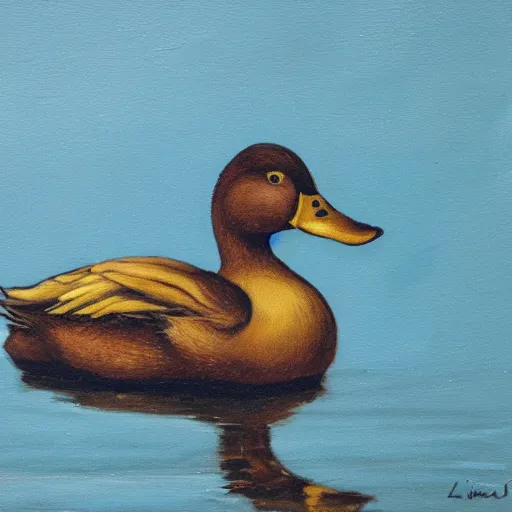 Prompt: lisa james duck