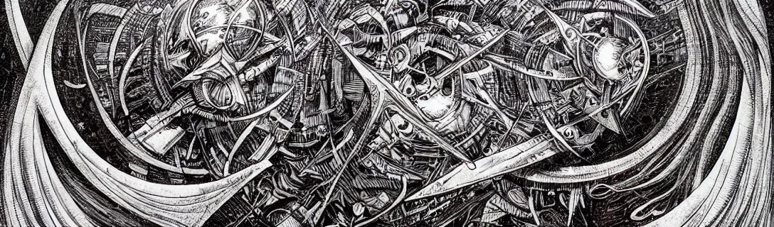 Image similar to dystopia by aaron horkey