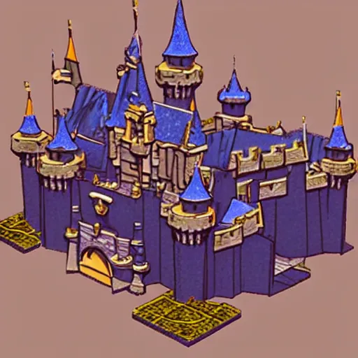 ArtStation - DisneyLand Paris Castle