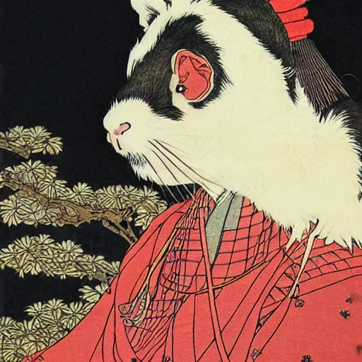 Image similar to guinea pig master samurai by takato yamamoto