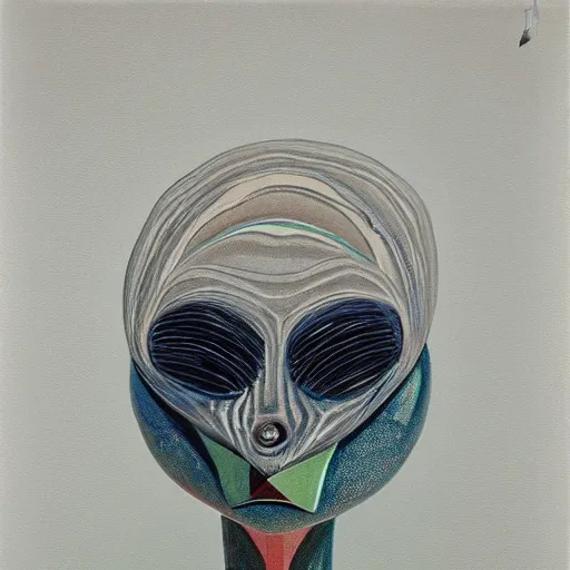 Image similar to alien by wayne thiebaud