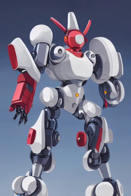 Prompt: metabots medabots medarotto medarot robot minimalist, behance hd by jesper ejsing, by rhads, makoto shinkai and lois van baarle, ilya kuvshinov, rossdraws global illumination