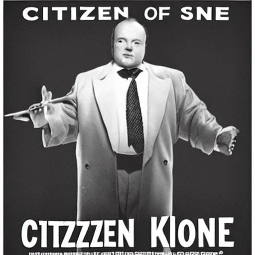 Prompt: citizen kane 2 poster